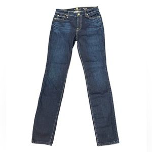 7 For all Mankind Mid-rise Skinny Jeans